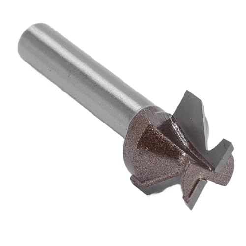 Verbessertes Bogen Bieger Router Bit, Premium Wolframstahl 8 Mm 1/2 Zoll Shank R8 Router Bit Tool mit Integriertem Design für Holzkabinen Holzbearbeitungsprojekte von Oreilet