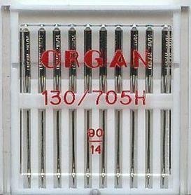 ORGAN DOMESTIC SEWING MACHINE NEEDLES SIZE 90/14, WILL FIT, BROTHER, SINGER , JANOME, ETC by Organ / Sewing Supplies Direct von Organ