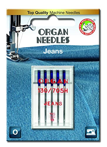 Organ Sewing Machine Needles Jeans size 110 5 Needles by Organ / Sewing Supplies Direct von Organ / Sewing Supplies Direct