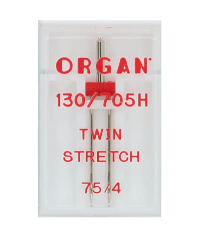Organ Needles 5102057 Maschinennadeln, Silber, 75/4 Größe von Organ Needles