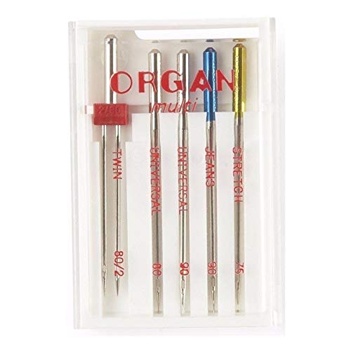 Organ Multibox aus 5 unterschiedlichen Nähmaschinennadeln im Set Organ Multibox aus 5 unterschiedlichen Nähmaschinennadeln im Set von Organ