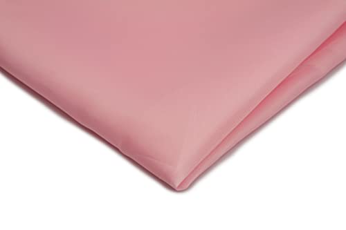 Futterstoff Polyester Leicht Halbdurchsichtig, 50 x 150 cm (Hell-Pink) von Orient Fashion