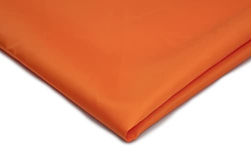 Futterstoff Polyester Leicht Halbdurchsichtig, 50 x 150 cm (Orange) von Orient Fashion