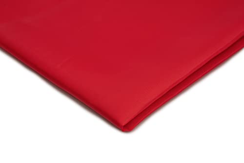 Futterstoff Polyester Leicht Halbdurchsichtig, 50 x 150 cm (Rot) von Orient Fashion