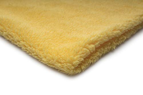 Lamm gestrickt, Sherpa, Kunstfell 50 x 160 cm (Gelb) von Orient Fashion
