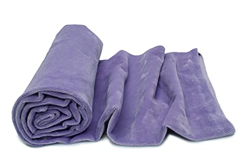 Minkee Strickstoff glattes Muster 50x160 cm (Heidekraut) von Orient Fashion