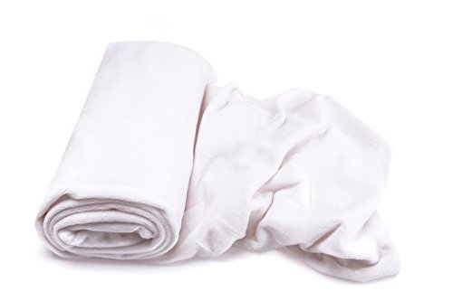 Minkee Strickstoff glattes Muster 50x160 cm (Weiß) von Orient Fashion