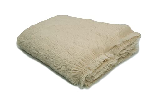 Orient Fashion Langhaariges Kunstfell, Zottelig, Shaggy (18 mm) 50x160 cm (Hell beige) von Orient Fashion