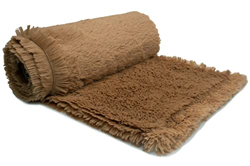 Orient Fashion Langhaariges Kunstfell, Zottelig, Shaggy (18 mm) 50x160 cm (Toffee) von Orient Fashion