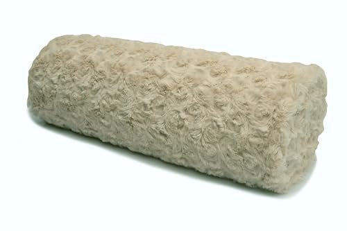 Orient Fashion Plüsch Minkee Rose Strudel Stoff, Kunstfell 50x160 cm (Hell beige) von Orient Fashion