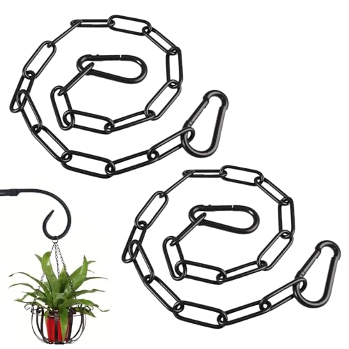 2 Stück 0.6M 304 Edelstahl Ketten Mit 4 Karabiner, 3 Mm Metallkette Stahlkette Schaukelketten, Kette Schwarz Stahlkette, Robuste Edelstahlkette Für Außenzaun Zauntore, Käfigtore, Haustiere, Gartentore 2 Stück 0.6M 304 Edelstahl Ketten Mit 4 Karabiner, 3 Mm Metallkette Stahlkette Schaukelketten, Kette Schwarz Stahlkette, Robuste Edelstahlkette Für Außenzaun Zauntore, Käfigtore, Haustiere, Gartentore von Orixo