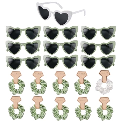 20 Stück JGA Brille Team Braut Haargummi, Jga Sonnenbrille Frauen, Bride Partybrille Herz Sonnenbrille, Jga Partybrillen und Jga Deko Accessoires, Party Sonnenbrille Team Bride, für Party, Hochzeit 20 Stück JGA Brille Team Braut Haargummi, Jga Sonnenbrille Frauen, Bride Partybrille Herz Sonnenbrille, Jga Partybrillen und Jga Deko Accessoires, Party Sonnenbrille Team Bride, für Party, Hochzeit von Orixo
