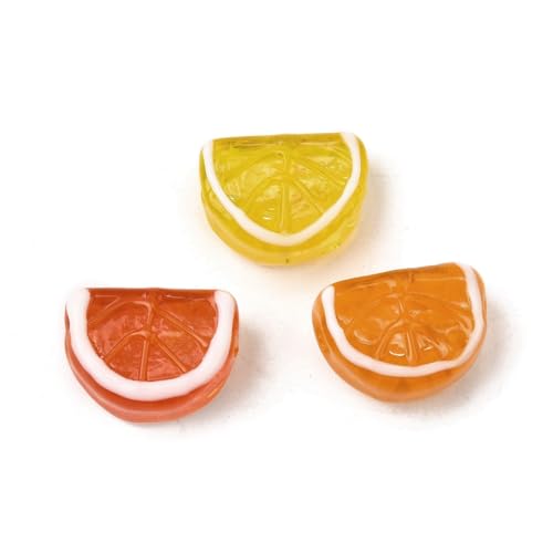 Ornazy 20 Stück gemischte Farben Lampwork Imitation Obst Perlen Glas Orange Zitrone Perlen für Schmuckherstellung Schlüsselanhänger Handwerk Dekor Ornazy 20 Stück gemischte Farben Lampwork Imitation Obst Perlen Glas Orange Zitrone Perlen für Schmuckherstellung Schlüsselanhänger Handwerk Dekor von Ornazy