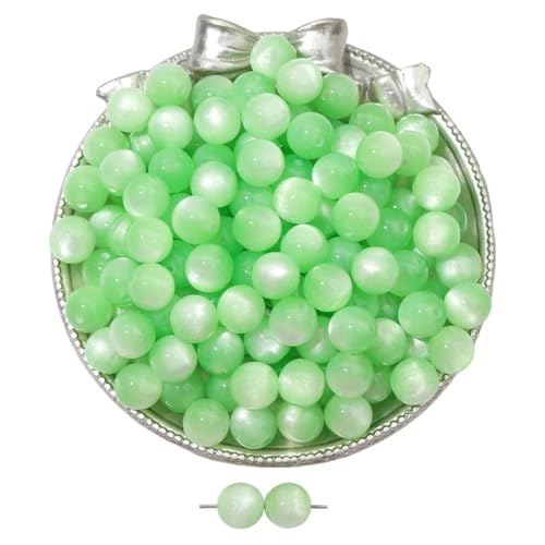 10 Stück 8 mm Katzenaugen-Glasperlen, lose runde Glasperlen, für Schmuckherstellung, DIY-Armband, EN8 10 Stück 8 mm Katzenaugen-Glasperlen, lose runde Glasperlen, für Schmuckherstellung, DIY-Armband, EN8 von Ornrjfll