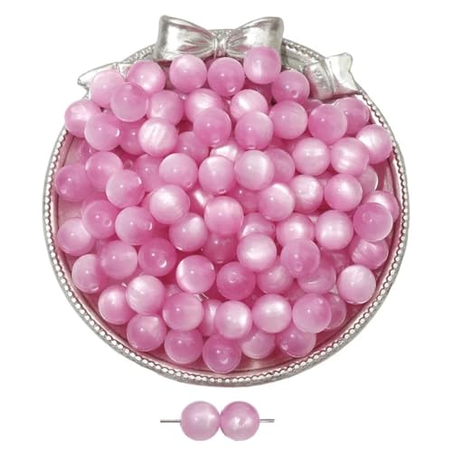 10 Stück 8 mm Katzenaugen-Glasperlen, lose runde Glasperlen, lose Perlen für Schmuckherstellung, DIY-Armband, Lila 10 Stück 8 mm Katzenaugen-Glasperlen, lose runde Glasperlen, lose Perlen für Schmuckherstellung, DIY-Armband, Lila von Ornrjfll