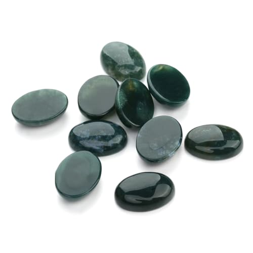 2/5/10 Stück/Packung natürliche ovale Tigerauge-Opal-Achat-Perlen für Schmuckherstellung, DIY-Schmuckzubehör, Wasserachat, 30 x 40 mm, 2 Stück von Ornrjfll