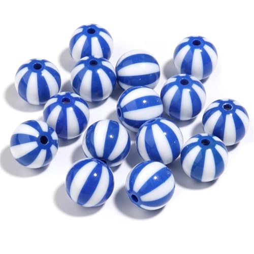 Acrylstreifen, rund, großes Loch, lose Abstandshalter, Perlen, DIY-Armband, Halskette, Schmuckzubehör, Saphir, Durchmesser 16 mm, 20 Stück, 12 Stück Acrylstreifen, rund, großes Loch, lose Abstandshalter, Perlen, DIY-Armband, Halskette, Schmuckzubehör, Saphir, Durchmesser 16 mm, 20 Stück, 12 Stück von Ornrjfll