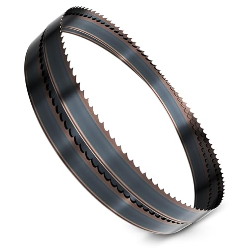 Orta Flexback Carbonstahl Bandsägeblatt | kompatibel mit gängigen Bandsägen | Weichholz, Hartholz, Kunststoff, NE-metalle, Kurven- und Geradschnitte | 1400 x 6 x 0,50 mm - 4 ZpZ | 2 Stück Orta Flexback Carbonstahl Bandsägeblatt | kompatibel mit gängigen Bandsägen | Weichholz, Hartholz, Kunststoff, NE-metalle, Kurven- und Geradschnitte | 1400 x 6 x 0,50 mm - 4 ZpZ | 2 Stück von Orta