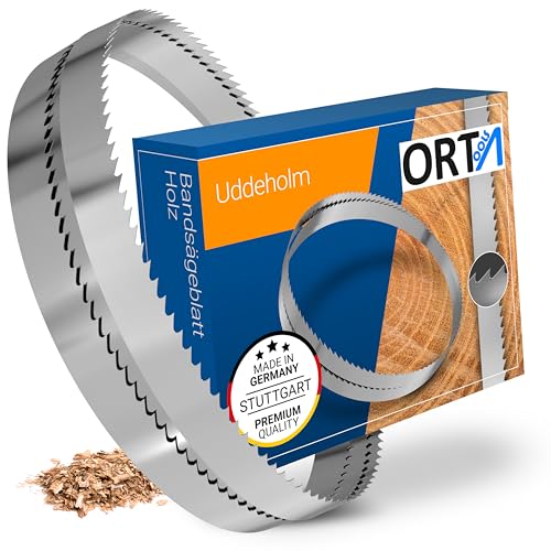 Orta Uddeholm Sägeblatt - 1400 x 12 x 0,50 x 4 mm – Sägeblätter/Bandsägeblatt für Bearbeitung von Weichholz, Sägeblatt von Orta