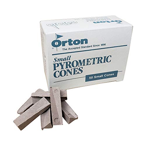 Pyrometrische Kegel zur Überwachung von Keramik-Ofen-Brennkegel 06 (1 Pkg/50) von Orton Cones