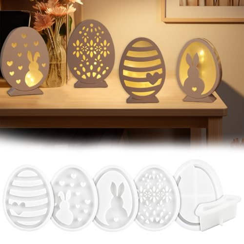6 PCS silikonformen gießformen ostern, gießformen ostern, giessformen ostern, epoxidharz formen ostern, oster silikonformen für Osterdeko, für DIY Handwerk 6 PCS silikonformen gießformen ostern, gießformen ostern, giessformen ostern, epoxidharz formen ostern, oster silikonformen für Osterdeko, für DIY Handwerk von Ortviai