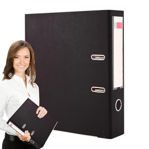 Oseczmut A4 Ordnerbox, A4 Ordnungsbox, Aktenordner, Papier-Aufbewahrungsbox für Dokumente, Archivbox, Padfolio-Organizer, tragbare Aktenordner-Box für Zimmer Oseczmut A4 Ordnerbox, A4 Ordnungsbox, Aktenordner, Papier-Aufbewahrungsbox für Dokumente, Archivbox, Padfolio-Organizer, tragbare Aktenordner-Box für Zimmer von Oseczmut