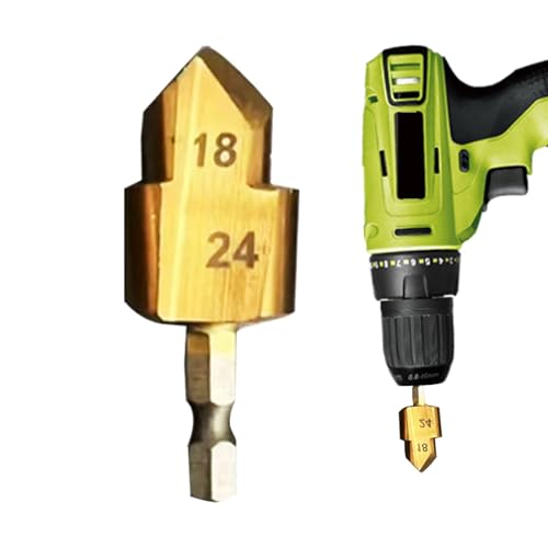 Oseczmut Gegenspülenbohrer, Fräsbohrer, Kegelbohrer, sichere Fräsbohrer, Rohrreibahle, Schnellwechsel-Bit, PVC-Anschlusssparer, Reibahle Bit für die Oseczmut Gegenspülenbohrer, Fräsbohrer, Kegelbohrer, sichere Fräsbohrer, Rohrreibahle, Schnellwechsel-Bit, PVC-Anschlusssparer, Reibahle Bit für die von Oseczmut