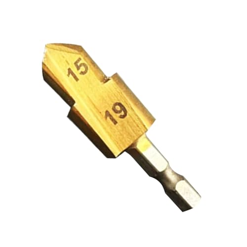 Oseczmut Gegenspülenbohrer, Fräsbohrer | sichere Fräsbohrer, Reibahle mit Sechskantschaft, Rohrreibahle, PVC-Anschlusssparer für Holz- und Metallrohre Oseczmut Gegenspülenbohrer, Fräsbohrer | sichere Fräsbohrer, Reibahle mit Sechskantschaft, Rohrreibahle, PVC-Anschlusssparer für Holz- und Metallrohre von Oseczmut