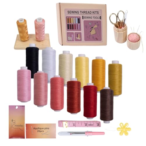 Oseczmut Nähgarn Set - 53 teiliges Nähset | Nähzubehör für Nähen Sticken Quilten Handarbeit Kreative Projekte Haushalt Reise Schule Anfänger Erwachsene & Oseczmut Nähgarn Set - 53 teiliges Nähset | Nähzubehör für Nähen Sticken Quilten Handarbeit Kreative Projekte Haushalt Reise Schule Anfänger Erwachsene & von Oseczmut