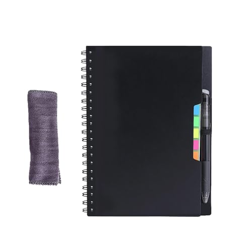 Oseczmut Spiralnotizbuch, löschbares Notizbuch,Umweltfreundliche wasserdichte Pads | Wiederverwendbarer Notizblock, wasserfeste Blöcke und digital verbundenes Notizbuch für Zuhause, Studium, Büros Oseczmut Spiralnotizbuch, löschbares Notizbuch,Umweltfreundliche wasserdichte Pads | Wiederverwendbarer Notizblock, wasserfeste Blöcke und digital verbundenes Notizbuch für Zuhause, Studium, Büros von Oseczmut