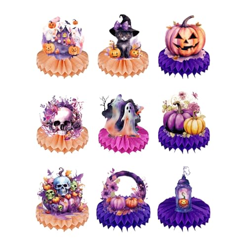 Oseczmut Tischdekoration für Halloween, Halloween-Partydekoration – Gruseliges Dekor für Kürbis-Tischdekoration, Halloween-Tischdekoration für Esszimmer, Tisch Oseczmut Tischdekoration für Halloween, Halloween-Partydekoration – Gruseliges Dekor für Kürbis-Tischdekoration, Halloween-Tischdekoration für Esszimmer, Tisch von Oseczmut