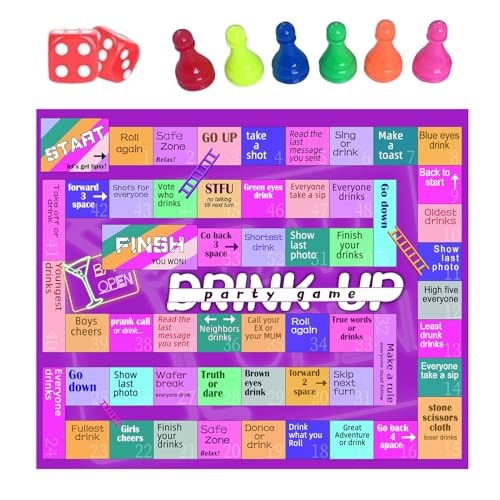 Oseczmut Trinkspiele für Abende – lustige Trinkwürfel für Erwachsene – Interaktive Aktivitäten für Reisen, Partys, Halloween, Hochzeiten und Freunde von Oseczmut