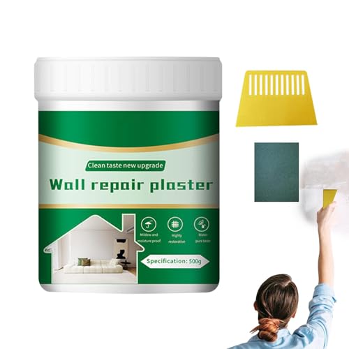 Oseczmut Wandreparaturpaste, Trockenbau-Reparaturset, vielseitige und langlebige Trockenbau-Reparaturpaste, professionelle Wandreparaturpaste, Werkzeug Oseczmut Wandreparaturpaste, Trockenbau-Reparaturset, vielseitige und langlebige Trockenbau-Reparaturpaste, professionelle Wandreparaturpaste, Werkzeug von Oseczmut