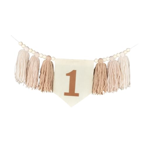 Oshhni 1. Geburtstagsdekoration 1 Geburtstag Banner für Hochstuhl Seil 200 cm Jungen Mädchen Geburtstag Hängende Dekoration Hochstuhl Banner, Khaki Oshhni 1. Geburtstagsdekoration 1 Geburtstag Banner für Hochstuhl Seil 200 cm Jungen Mädchen Geburtstag Hängende Dekoration Hochstuhl Banner, Khaki von Oshhni
