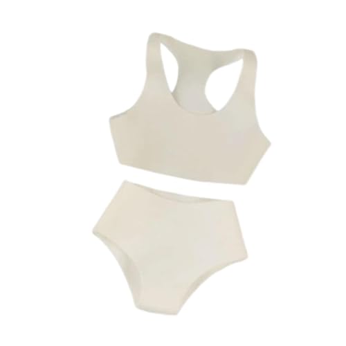 Oshhni 1:12 Sportweste-Shorts-Set, Mini-Kleidung, Trendige, leichte Miniatur-Puppenkleidung für 6 Zoll weibliche Puppen, Figurenzubehör, Weiß von Oshhni