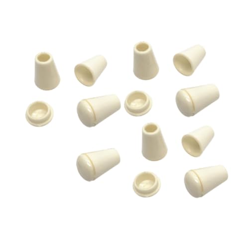 Oshhni 10 Stück Glocken-Endstopper, Kordelseil-Endverschlüsse, Modezubehör, Dekor, Kordel-Endstopper, Knebelklemmen für Schlüsselband, Kleidung, Beige Oshhni 10 Stück Glocken-Endstopper, Kordelseil-Endverschlüsse, Modezubehör, Dekor, Kordel-Endstopper, Knebelklemmen für Schlüsselband, Kleidung, Beige von Oshhni