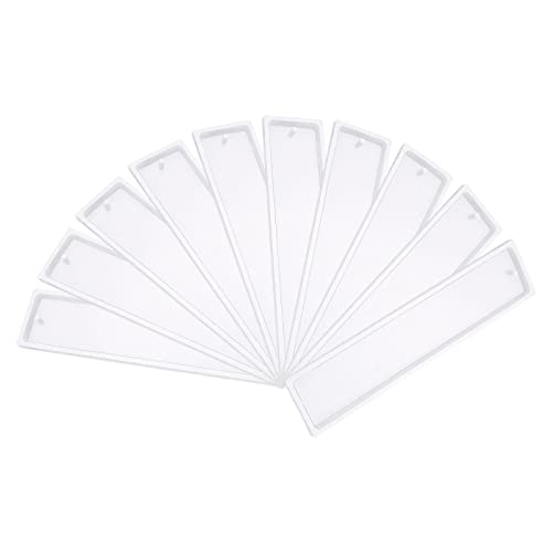 Oshhni 10 Stück Lesezeichen Herstellungswerkzeug, DIY Lesezeichen Modell, Lesezeichen Modelle mit Loch, Lesezeichen Epoxidharz Gussmodell Oshhni 10 Stück Lesezeichen Herstellungswerkzeug, DIY Lesezeichen Modell, Lesezeichen Modelle mit Loch, Lesezeichen Epoxidharz Gussmodell von Oshhni