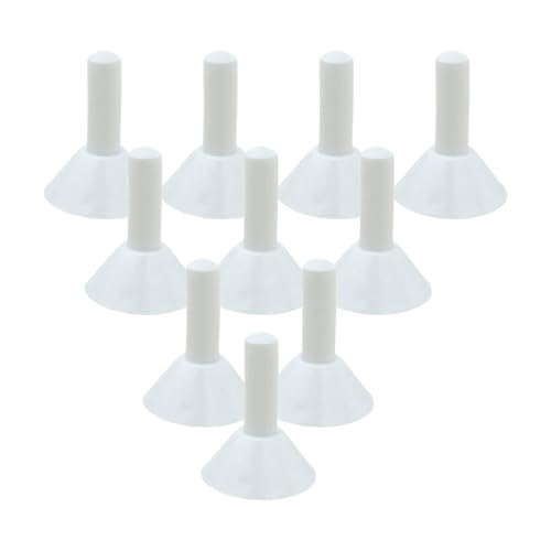 Oshhni 10 Teile Zeltstangen Spitzen Tarp Poles TIPP Deckungsabdeckungen Schutzschutz Blitzkappen Beschützer für Markisen -Rucksackpackungen im Freien von Oshhni