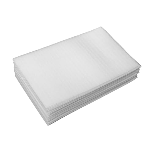 Oshhni 100 Stück Verpackungsmaterial Schaumstoffbeutel 10 cm x 15 cm Umzugsmaterial Verpackungshüllen für Bilderrahmen, Tassen, Glaswaren und Becher von Oshhni