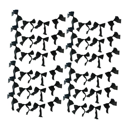 Oshhni 12 Stück Schleifen Girlande Hängedekoration Festdekoration Wandbehang Partyartikel aus Leichtem Polyester für eine Edle Optik für Valentinstag Und, Schwarz Oshhni 12 Stück Schleifen Girlande Hängedekoration Festdekoration Wandbehang Partyartikel aus Leichtem Polyester für eine Edle Optik für Valentinstag Und, Schwarz von Oshhni