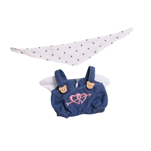 Oshhni 2 stück Mini Puppe Kleidung Mädchen Puppe Kleidung Hosen und Schal Set Puppe Miniatur Kleidung von Oshhni