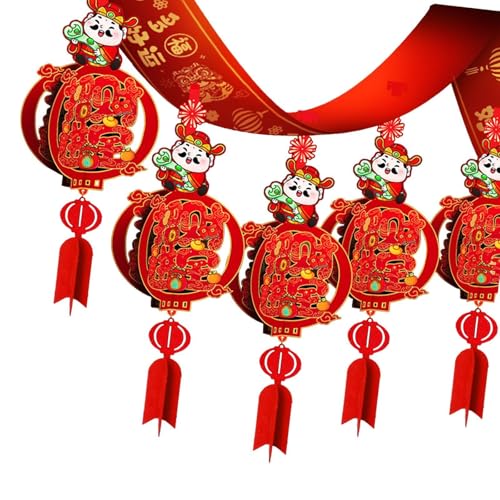 Oshhni 2025 Chinesisches Neujahr der Schlangengirlande, Frühlingsfest-Dekoration für Schlafzimmer, Style A von Oshhni
