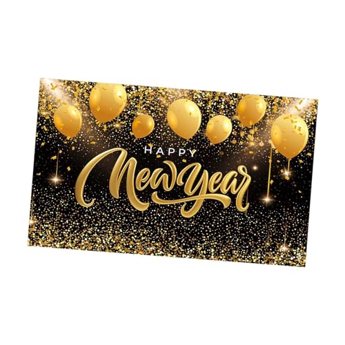 Oshhni 2025 Neue Jahr Hintergrund Hängen Banner Polyester Urlaub Hängen Ornament Party Dekoration, Style A Oshhni 2025 Neue Jahr Hintergrund Hängen Banner Polyester Urlaub Hängen Ornament Party Dekoration, Style A von Oshhni