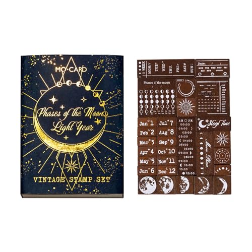 Oshhni 29x Holzstempel Mehrere Größen für Schreibwaren Scrapbooking Tagebuch Oshhni 29x Holzstempel Mehrere Größen für Schreibwaren Scrapbooking Tagebuch von Oshhni