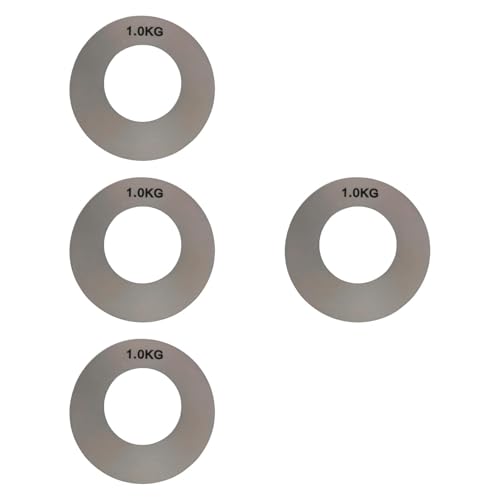 Oshhni 4pcs Gewichtsaufkleber Gewicht Identifier Aufkleber Aufkleber Aufkleber Übungsausrüstung Langhantel Gewicht Aufkleber für Fitness Equipment, 1.0 Kg von Oshhni
