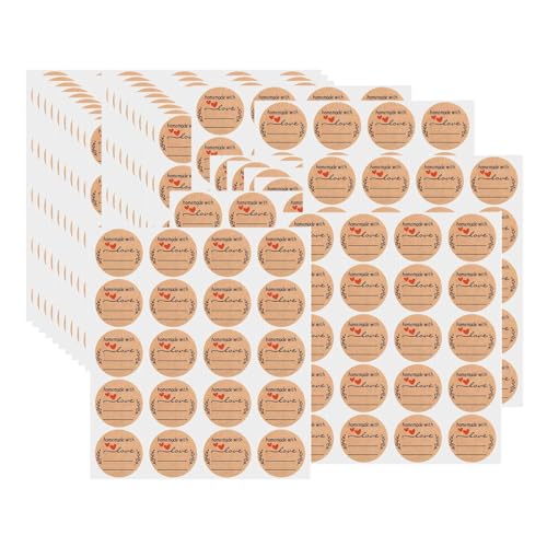 Oshhni 600x Glas Etiketten Umschlag Aufkleber Konserven Etiketten Aufkleber Versiegelung Etiketten für DIY Handwerk, 1 Muster Oshhni 600x Glas Etiketten Umschlag Aufkleber Konserven Etiketten Aufkleber Versiegelung Etiketten für DIY Handwerk, 1 Muster von Oshhni