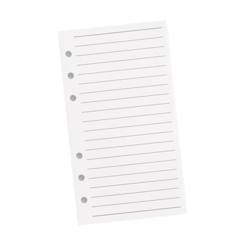 Oshhni A6-Planer-Nachfüllpapier, 6-Loch-Tagebucheinlagen, loses für A6-Ordner, Besprechungsunterlagen, Gefüttert Oshhni A6-Planer-Nachfüllpapier, 6-Loch-Tagebucheinlagen, loses für A6-Ordner, Besprechungsunterlagen, Gefüttert von Oshhni