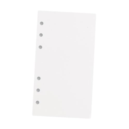Oshhni A6-Planer-Nachfüllpapier, 6-Loch-Tagebucheinlagen, loses für A6-Ordner, Besprechungsunterlagen, Leer Oshhni A6-Planer-Nachfüllpapier, 6-Loch-Tagebucheinlagen, loses für A6-Ordner, Besprechungsunterlagen, Leer von Oshhni
