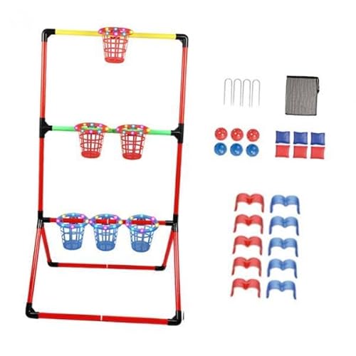 Oshhni Bean -Taschen Bucket Game Bean Bags Wurf Spiel, Garten, Hinterhofspielzeug für Kinder Jungen Mädchen Kleinkinder Innen im Freien, Partyzubehör Oshhni Bean -Taschen Bucket Game Bean Bags Wurf Spiel, Garten, Hinterhofspielzeug für Kinder Jungen Mädchen Kleinkinder Innen im Freien, Partyzubehör von Oshhni