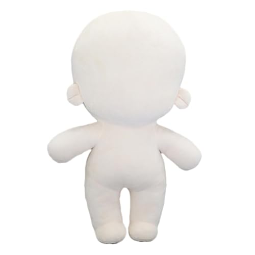 Oshhni Blanko Puppenkörper Humanoid Tragbare Kleidung für Anziehkollektion Baumwollpuppenherstellung von Oshhni